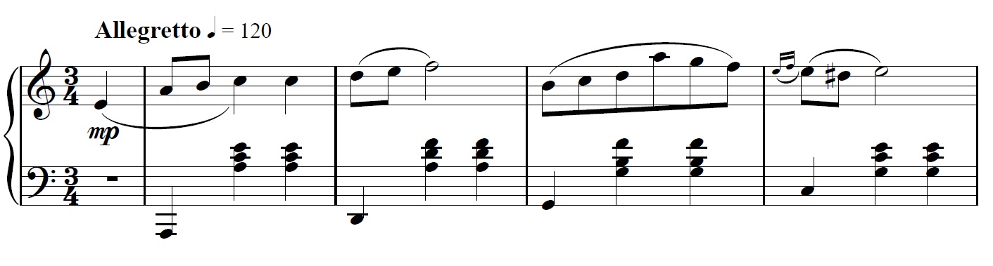 Chopin Waltz BI. 150 Op. Posth.